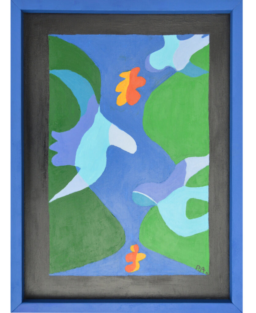 Buscando la Paz - Acrilico sobre madera